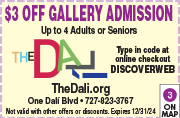 Special Coupon Offer for The Dalí Museum